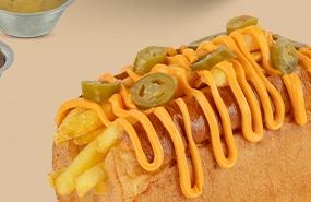 Soslu patates örnek ürün görseli